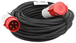 ЭРА Удлинитель силовой ЭРА IND380-U-1e-5x2,5-20m-IP44 на 380В в бухте 1 розетка CEE 5P 20м КГ 5х2,5 32A IP44 Б0057294