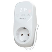 Welrok pt Терморегулятор цифровой с индикацией температуры в розетку 16 А, 
3000 ВА, 
0…30  °С 4660251140175