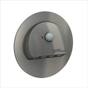 Zamel Светильник RUBI Сталь/Тепл.бел. в монт.коробку, 230V AC с датчиком движения 09-226-22