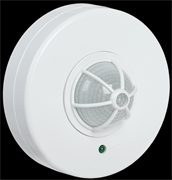 IEK Датчик движения ДД 024 белый, макс. нагрузка 1100Вт, угол обзора 120-360гра, дальность 6м, IP33 LDD11-024-1100-001