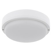 Светильник светодиодный пылевлагозащищенный ЖКХ-01 круг 8 Вт 700 Лм IP65 6500 K 140 мм с датчиком движения Rexant 607-256