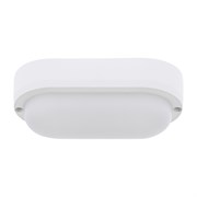 Светильник светодиодный пылевлагозащищенный ЖКХ-01 овал 8 Вт 700 Лм IP65 6500 K 140 мм с датчиком движения Rexant 607-258