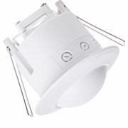 Датчик движения точечный микроволновой ДДТМ 01, 360°,1200Вт,10-2000Лк, 3-10 м,10-900 сек Rexant 11-9219