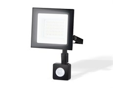 Ambrella Прожектор светодиодный с датчиком движения ST8113 BK черный IP65 LED 6500K 30W 134*116*26 ST8113