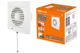 TDM Вентилятор бытовой настенный 120 СВ, с выключателем, SQ1807-0017