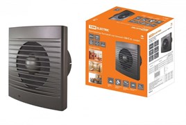 TDM Вентилятор бытовой настенный 150 С-3, графит SQ1807-0118