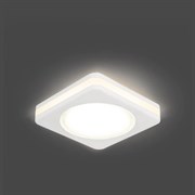 Светильник Gauss Backlight BL100 Квадрат. Белый, 5W, LED 3000K 1/60