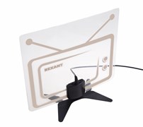 Антенна комнатная «Активная» для цифрового телевидения DVB-T2 Ag-717 Rexant 34-0717
