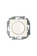Simon 15 Бежевый Светорегулятор поворотно-нажимной, 500Вт, 230В, винт.зажим