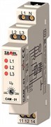 Zamel Реле контроля перекоса фаз и падения напряжения 3Ф 10А 170/200VAC (Umin) IP20 на DIN рейку