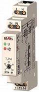 Zamel Терморегулятор теплого пола модульный 16А +5/+40°С на DIN рейку (датчик NTC-03 отдельно)