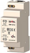 Zamel Блок питания импульсный 230VAC/12VDC 1200мА IP20 на DIN рейку 2мод