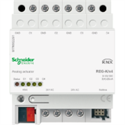 KNX - система умного дома Schneider Electric Аналоговый выход 4-канальный - MTN682291