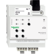 KNX - система умного дома Schneider Electric Актуатор жалюзи 2-каналов 230В -24В - MTN649802