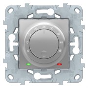 Терморегулятор для теплого пола, Schneider Electric, Серия Unica New, Алюминий