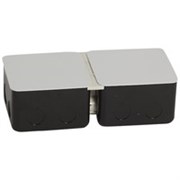 Коробка монтажная на 6 модулей металлическая для выдвижного розеточного блока. Legrand(Легранд). 054002