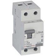 Legrand RX3 УЗО 2P 30мА 25А (AC) 402024
