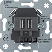 260205 USB-розетка для подзарядки 230 V цвет: антрацитовый Berker