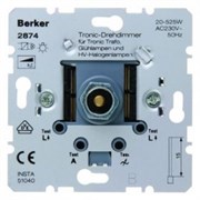 2874 Поворотный диммер Tronic с "Soft"-регулировкой  Домашняя электроника Berker