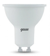 Лампа Gauss LED MR16 GU10 7W 3000K 1/10/100