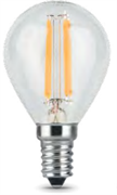 Лампа Gauss LED Filament Globe E14 5W 2700K 1/10/50