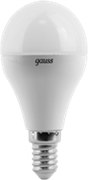 Лампа Gauss LED Globe E14 6.5W 4100K 1/10/50