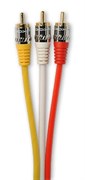 Кабель компонентный 3RCA-3RCA DAXX R45-07 (0,75 метра) Кабель компонентный 3RCA-3RCA DAXX R45-07 (0,75 метра)