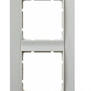 Рамка 4-поста вертикальная, Berker B.1 цвет: Белый , матовый 10141909