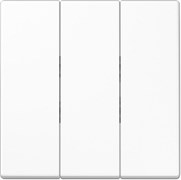 JUNG Белая Клавиша 3-ая для трёхклавишного переключателя 5306EU (LS993BFWW)