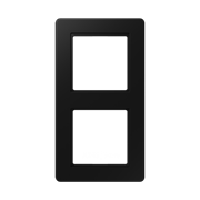 Jung A Flow - Рамка 2-ая, цвет матовый черный