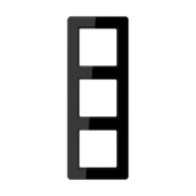 Jung A Flow - Рамка 3-ая, цвет черный