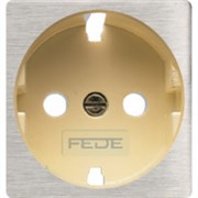 Накладка Fede Nickel Satin/Бежевый FD04314NS-A