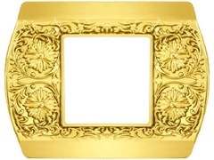 Рамка 1-ая Fede Sanremo Bright Gold FD01421OB IP20