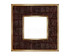 Рамка 1-ая Fede Vintage Tapestry Alicoco Brown/Светлое золото FD01321AOB IP20