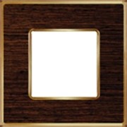Рамка 1-ая Fede Vintage Wood Венге/Золото FD01311WOB IP20