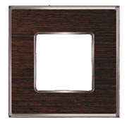 Рамка 1-ая Fede Vintage Wood Венге/Хром FD01311WCB IP20