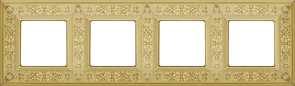 Рамка 4-ая Fede Granada Bright Gold FD01414OB IP20