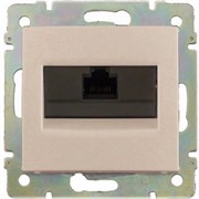 Розетка компьютерная RJ45 UTP кат.5e без захватов 774138 Legrand Valena цвет бежевый