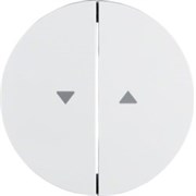 Переключатель двухклавишный кнопочный для управления жалюзи 503520 | 16252089 Berker
