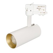 Светильник SP-POLO-TRACK-LEG-R65-8W White5000 (WH-GD, 40 deg) (Arlight, IP20 Металл, 3 года)