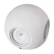 Светильник LGD-Wall-Orb-4WH-8W Warm White (Arlight, IP54 Металл, 3 года)