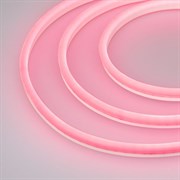 Образец Гибкий неон GALAXY-1608-5000CFS-2835-100 12V Pink 0.5M (16x8mm, 12W, IP67) (Arlight, 12 Вт/м, IP67)