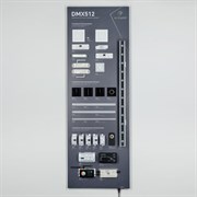 Стенд Управление светильниками DMX512 E34 1760x600mm (DB 3мм, пленка, лого) (Arlight, -)