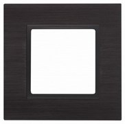 1 постовая рамка черная ЭРА Элеганс 14-5201-05