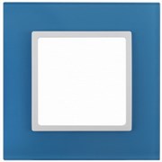 1 постовая рамка голубой ЭРА Элеганс 14-5101-28