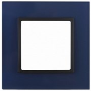 1 постовая рамка синий ЭРА Элеганс 14-5101-29