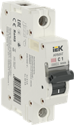 Автоматический выключатель IEK Armat M06N 1А 1п AR-M06N-1-C001, 6кА, C
