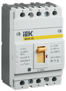 Автоматический выключатель IEK ВА44-33 3П 160А SVA4410-3-0160, 15кА