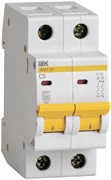 Автоматический выключатель IEK ВА47-29 5А 2п MVA20-2-005-C, 4.5кА, C