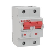 Автоматический выключатель DKC YON MD125 80А 2п MD125-2ND80, 20кА, D